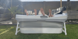mobiel bad camping